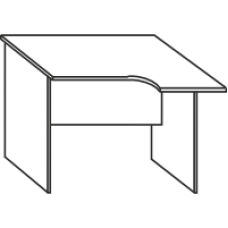 Стол криволинейный